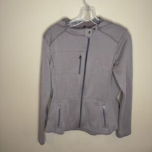 Kuhl. Women's gray zip up hoodie. Small